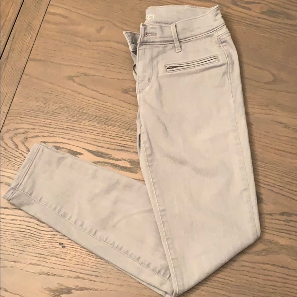 LOFT Grey Skinny Jeans